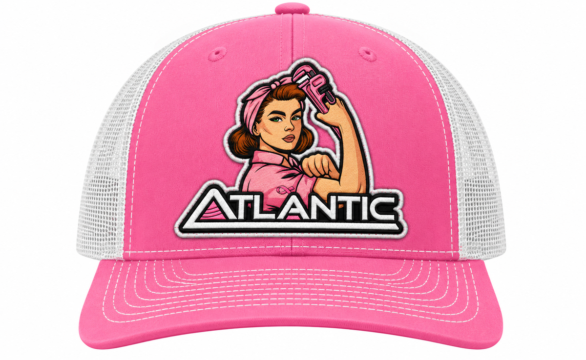 Atlantic Strong Pink Ribbon Trucker Hat