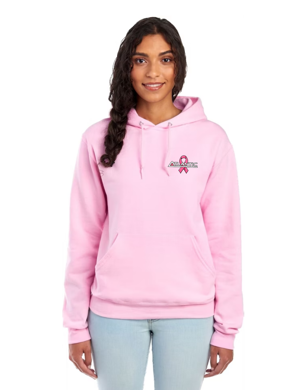 Atlantic Strong Pink Awareness Hoodie
